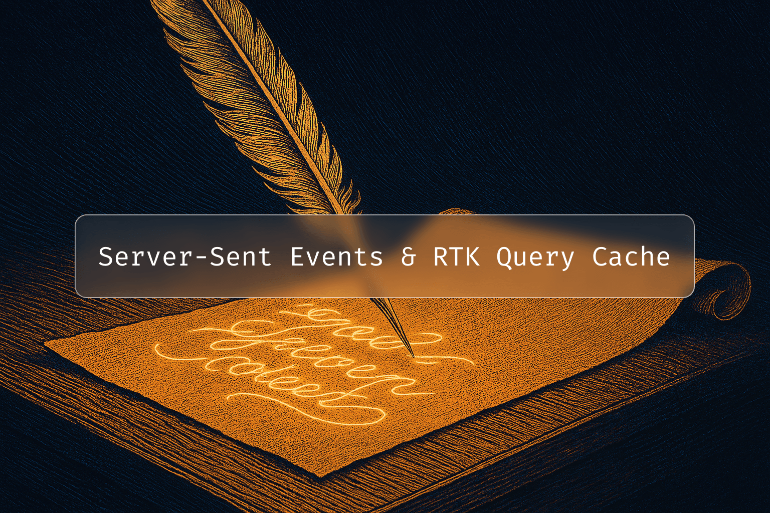 Real-Time Updates with Server-Sent Events and RTK Query Cache Invalidation